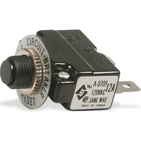 Disyuntor Circuito Motor de 1 fase y 12 amperios AIRCRAFT                 1 fase-12 Amp