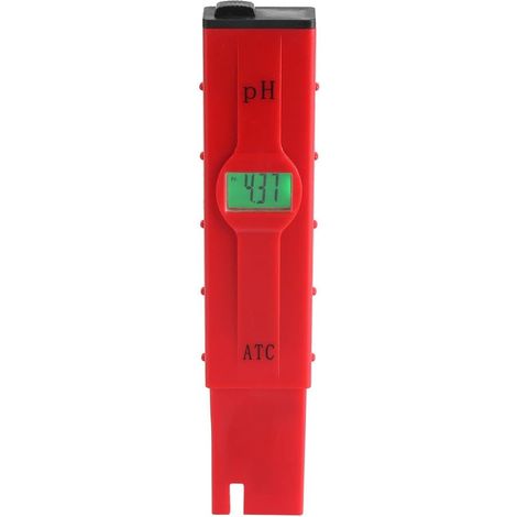 Numérique PH Meter Testeur Eau Automatique PH Mètre Hydroponics Stylo 0.01 Résolution pour Cuisine, Aquarium, Piscine, Laboratoire avec Calibration