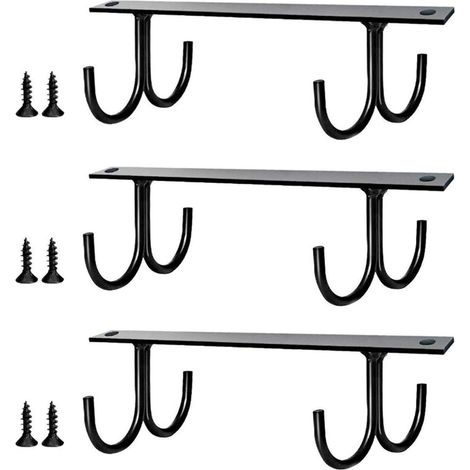 Support de rangement 3 pièces, étagère suspendue, support de verre à vin sous l'armoire d'organisation de cuisine, support de verre de rangement pour bar, armoire de cuisine, décoration de cuisine