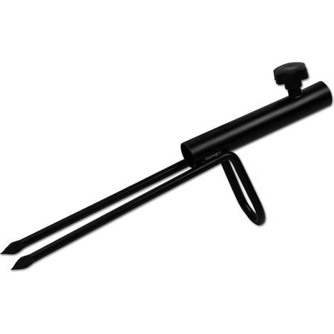 Pied de parasol en métal pour parasols, parasols de pêche, parasols de camping, 33 cm, diamètre : 22 mm (1/3)