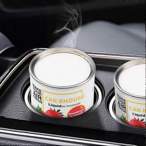 Désodorisant portable et élégant pour voiture, solide et longue durée, à fixer au tableau de bord. Haute qualité et haute performance. (1/5)
