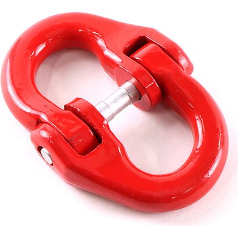 Maillon de liaison Force de traction admissible LC : 6300 daN, haute résistance 10 mm