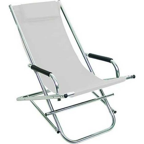 Dondolino Alluminio Grass Bianco Vette 07161