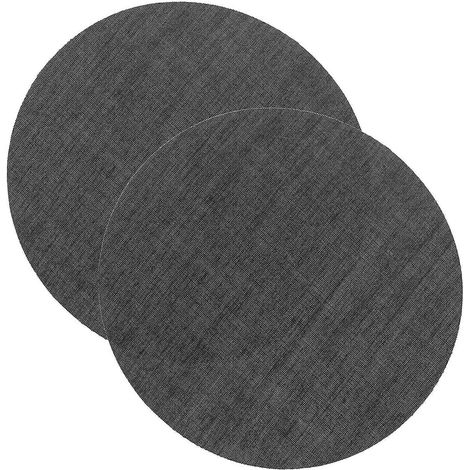 Lot de 2 disques diffuseurs pour abat-jour - Panneau diffuseur de lumière circulaire en tissu de 10 cm pour abat-jour cylindriques, plafonniers et suspensions - Effet anti-éblouissement et lumière dou (1/5)