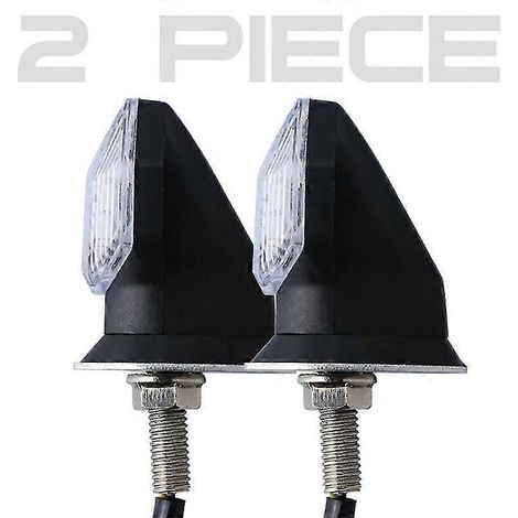 Mini clignotant LED orange pour moto Suzuki Honda (1/5)