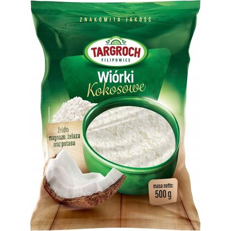 Copos de coco Targroch 500 g (1/4)