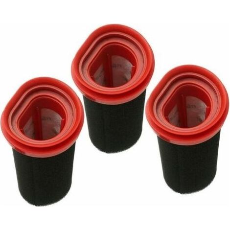 Lot de 3 filtres 25,2 V/21,6 V pour aspirateur sans fil Bosch Flexxo Series 4 BBH32101 BBH3ZOO25 BBH3PETGB BBH3211GB Remplace la pièce 12026520 T-Audace (1/5)