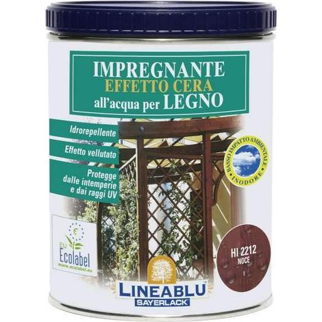 Impregnante Ceroso Acqua Lineablu Sayerlack HI2211 Castagno Lt 2,5 (1/2)