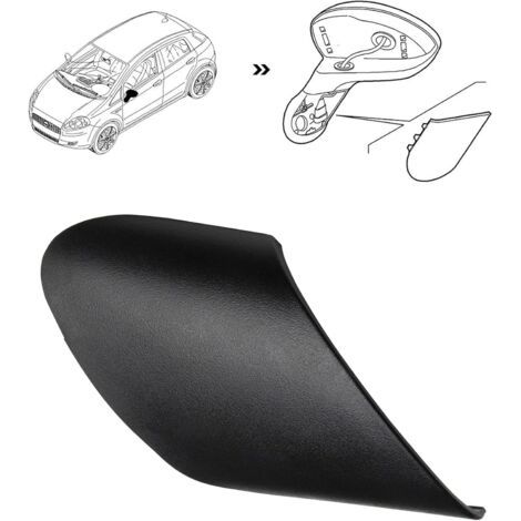 Applicable Capuchon de Rétroviseur Latéral Couvercle Gauche pour Fiat Grande Punto Evo 735596884 73553938 (1/5)