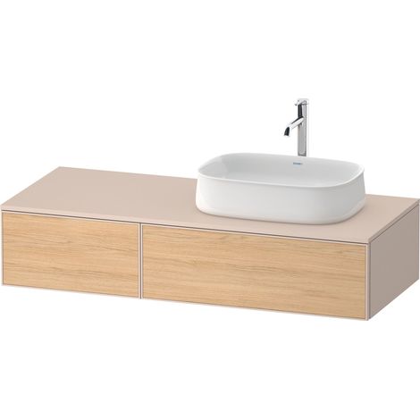 Duravit Zencha Meuble sous-lavabo avec console, 1300x550mm, 2