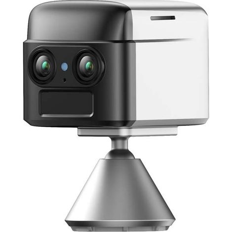 Filiyano-Caméra WiFi double objectif basse consommation : 3 MP, accès à distance, vision nocturne, surveillance des animaux, compatible avec Huawei (1/5)