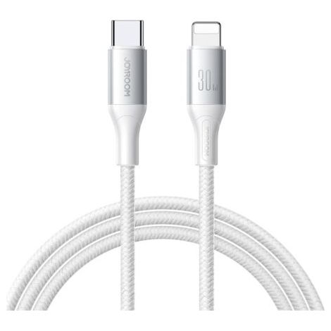 Joyroom Type-C - Lightning Cable Flash Series Cable A28, 30W, 480mb/s, 2m, White (S-A28CLW2) Black