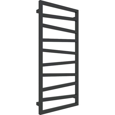 Scaldasalviette misto nero - (HxL) 1070x500 mm - 400 Watt - 406 Watt - ZIG1070-500Z8N