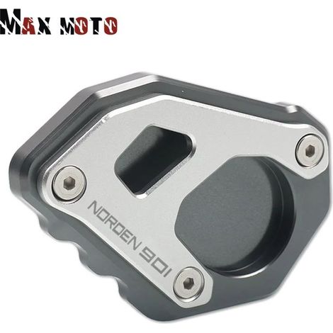 (Norden901 C) Compatible avec les motos Husqvarna 901 Norden 901 Norden901 2021 2022 2023. Béquille latérale CNC, extension et support. Maxpower (1/4)
