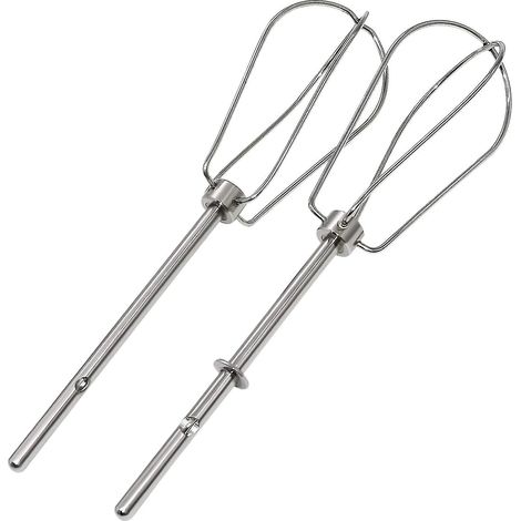 W10490648 Batteurs turbo pour mixeur à main Mixer Aid - Remplace les batteurs pour soupes, smoothies, milkshakes, œufs, 2 pièces (1/5)