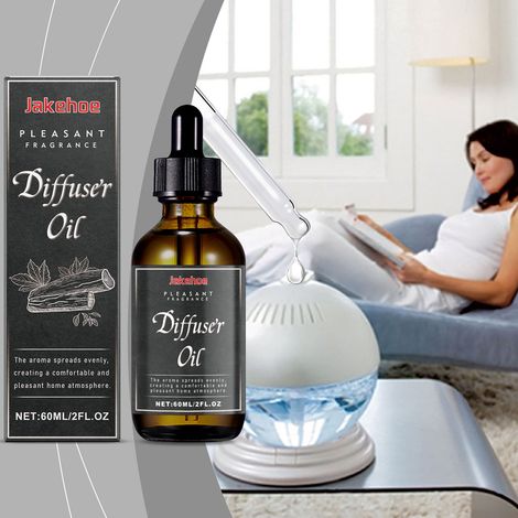 Ätherisches Öl für den Raumdiffusor, frischer und langanhaltender Duft, ideal für Wohnzimmer, Schlafzimmer und Badezimmer – 60 ml -- DE (1/5)