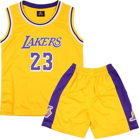 2 pièces Tenue de basketball enfant, débardeur et short, tissu respirant anti-transpirant, pour sport et loisirs