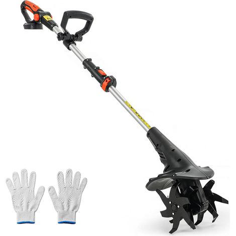 Motoculteur sans fil 18 V, motoculteur de 20 cm de large, 4 lames (1/5)