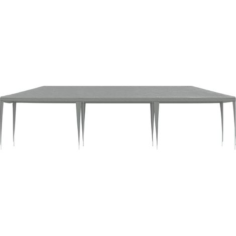 vidaXL  Party Tent  Light Grey 900 x 300 x 255 cm PE and Steel