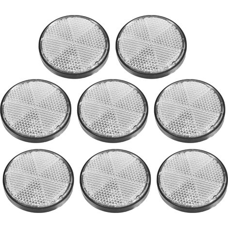 ABSOPRO 8 Pcs Rond Sécurité Rayon Réfléchissant Autoadhésif (1/5)