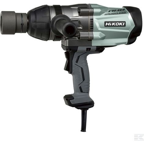 Hikoki – Clé à chocs électrique 25Nm – Alimentation secteur – Moteur Brushless – Pour béton armé et métal – 8.2kg