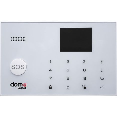 Kit di Allarme Wireless Wifi Gsm Pronto All'Uso Dom Beghelli e