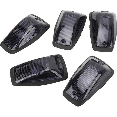 Ensemble de 5 lampes de toit universelles LED 12V pour voiture, SUV, pick-up, plafonnier.