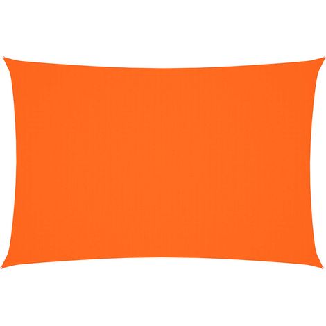 Maison Exclusive - Stínící plachta oxfordská látka obdélníková 2 x 4 m oranžová (1/5)