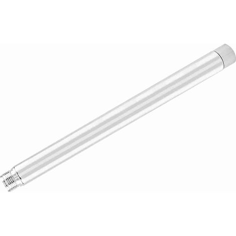 6-Inch Stainless Steel Shower Arm Extension, G1/2 Chrome Extension Tube for Shower Head with Easy Installation, Low Position Mount (1/5)