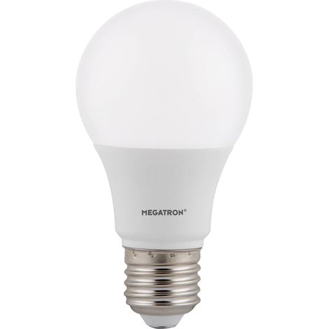 Megatron MT65005 LED CEE F (A - G) E27 forme de poire 5.5 W blanc chaud (Ø x L) 60 mm x 108 mm 1 pc(