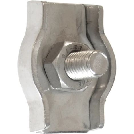 MORSETTO SIMPLEX INOX ART.550 D.4 AISI 316 (1/2)