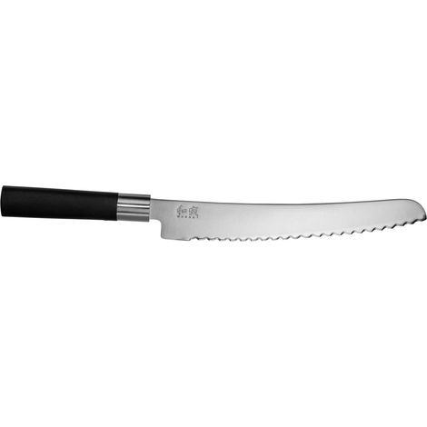 Cuchillo de pan kai Wasabi Black negro 23 cm acero (1/3)