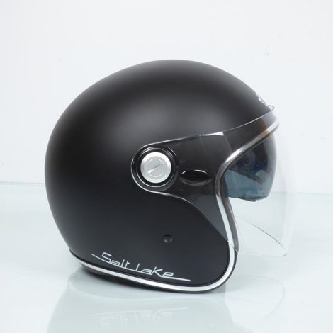 Casque jet Torx pour Deux Roues Torx Taille XS Salt Lake Black (1/4)