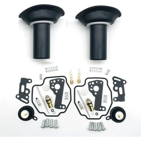 Motorradvergaser-Reparatursatz für Yamaha Virago 535 XV535 XV535, Kolbenisolator-Reparatursatz, Vergaser-Ersatzteile