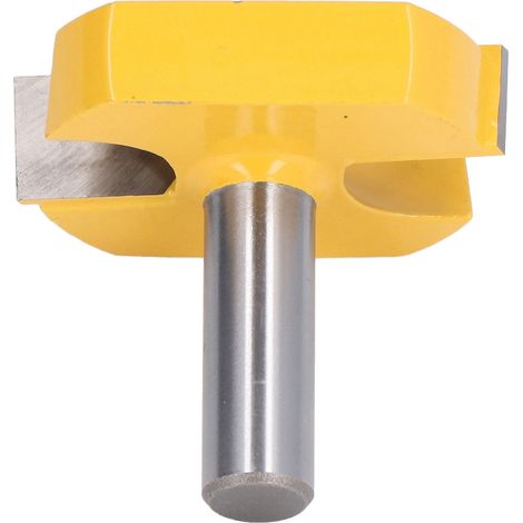 Fraîse à rainurer queue 1/2" pour défonceuse, diamètre 57mm, idéale pour le profilage et l'assemblage bois. (1/5)