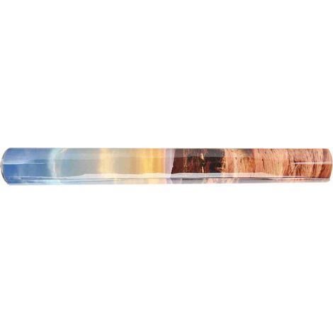 Affiche décorative adhésive en PVC, style soleil et désert, pour aquarium (91 x 41 cm) (1/5)