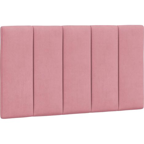 Maison Exclusive - Cuscino Testiera Hanko Rosa 90 cm in Velluto