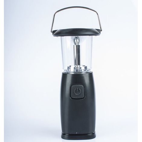 Lampe Camping Rechargeable Lanterne de Camping Solaire, Lampe de Poche LED avec trois modes de charge et 6 perles lampe LED haute luminosité pour Camping,Travaux,Chasse,Tente, Pêche (1/5)