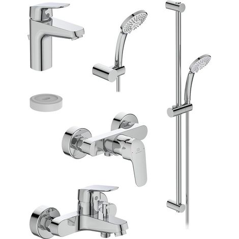 Kit de robinets IS AP Ceraflex Chromé