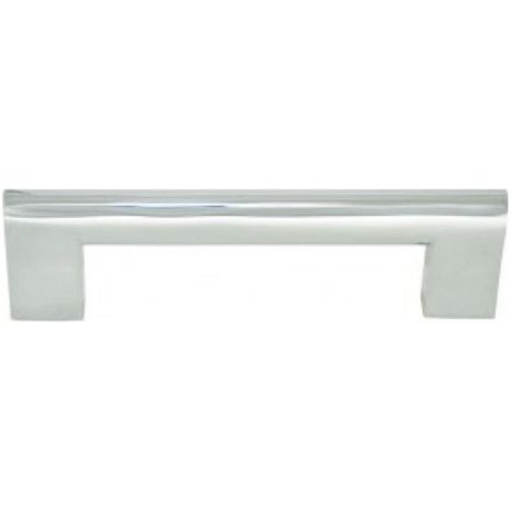 Poignée droite entraxe 128 mm zamak chromé CADAP 00327 4S