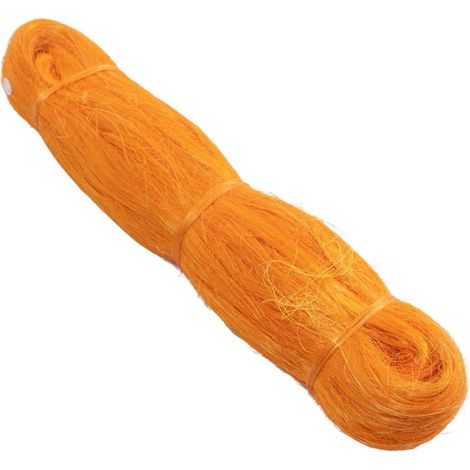 Matassa in sisal arancione, confezione da 500 g (kit da 3)
