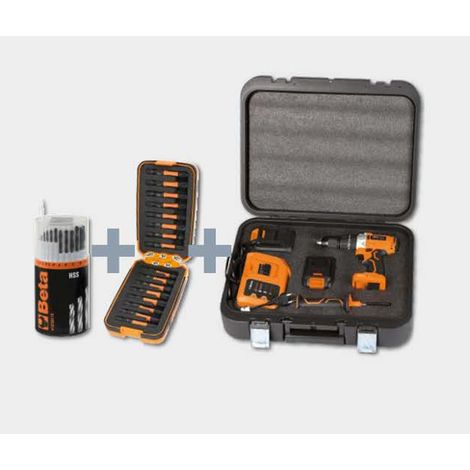 Beta Kit Trapano Avvitatore A Percussione 20V Con 35 Accessori (1/5)