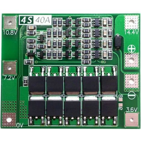 4S 40A Version Equilibrada de Placa de Protección PCB para Batería de Litio (1/3)