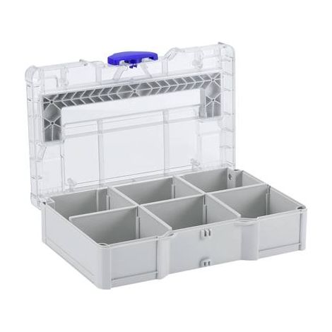 Caja de transporte tanos 83000893 plástico ABS transparente modular