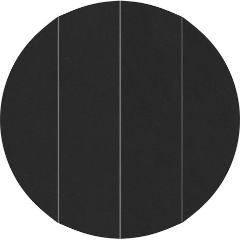 Tapis de piscine Noir Ø 458 cm Tissu non tissé