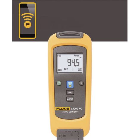 Fluke FLK-a3002 FC Pinza amperometrica, Multimetro portatile digitale Data logger CAT III 1000 V, CAT IV 600 V Display (1/4)