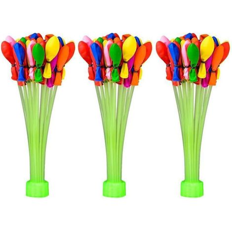 75 Ballons Bombes à Eau à Remplir En 60 Secondes Ballons D'eau De Mer D'été (1/5)