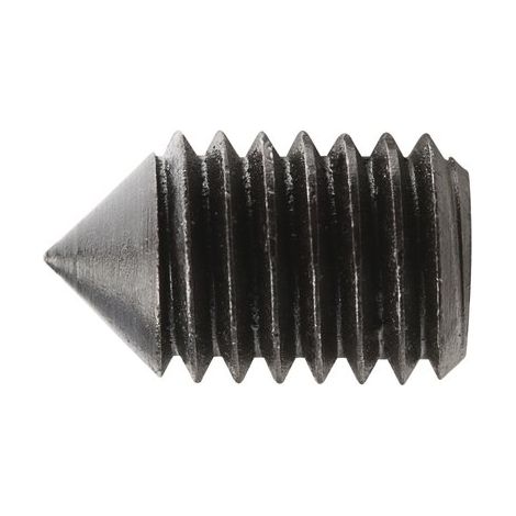 Brionne – Vis pointeau TIG 6 pans – Acier inoxydable – Longueur 50mm – Lot de 10 unités – Pour métal et bois dur (1/2)