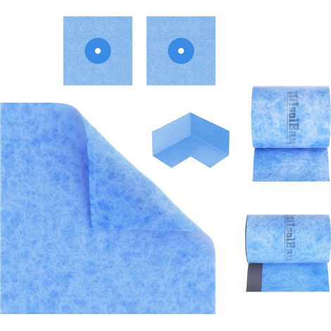 Isolbau Dichtset Dichtband 5m Bandset Bad Dichtmanschetten Dusche Innenecke (1/5)