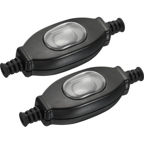 2 Kabelschalter, IP65 wasserdicht, Ein/Aus-Kippschalter, 250 V 3 A Wechselstrom, für Lampen und elektrische Geräte (1/5)